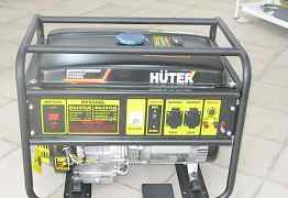 Бензогенератор Huter DY6500L для дачи и дома