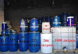 Бочки пластик и металл 30-220 литров. Еврокубы