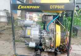 Мотопомпа дизельная Champion DTP80E