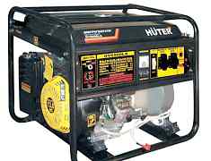 Бензиновый генератор huter DY6500LX с электростарт