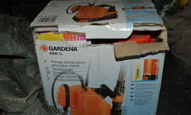 Насос погружной Gardena SL8500 новый