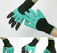 Садовые перчатки(с когтями) garden genie gloves