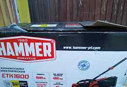 Газонокосилка Hammer ETK 1600 на запчасти