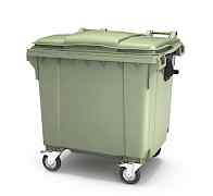 Передвижной мусорный контейнер (бак) 1100 литров
