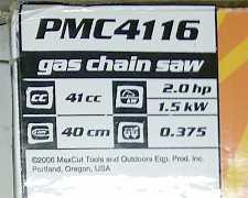 Бензопила maxcut PMC4116 Portland