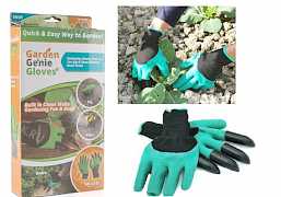 Садовые перчатки с когтями оптом garden genie glov