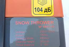 Снегоочиститель snow Фокс sf6601-10 снегоуборщик