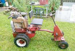 Мини трактор- газонокосилка