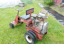 Мини трактор- газонокосилка