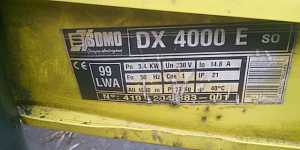 Sdmo DX4000 E, дизельгенератор б/у, торг
