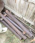 Стальные столбы для ограды из стальных труб