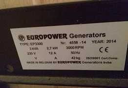 Генератор europower EP-3300 Хонда