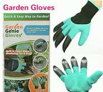 Перчатки с когтями garden genie gloves