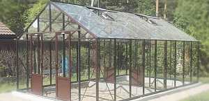 Теплицы алюминиевые со стеклом, с поликарбонатом