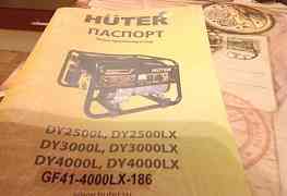 Продаю бензиновый генератор huter DY4000LX