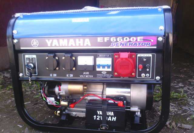 Бензиновый генератор ямаха EF 6600 E