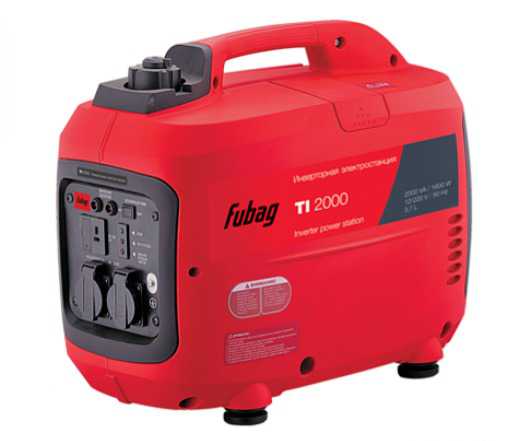 Генератор бензиновый Fubag TI 2000