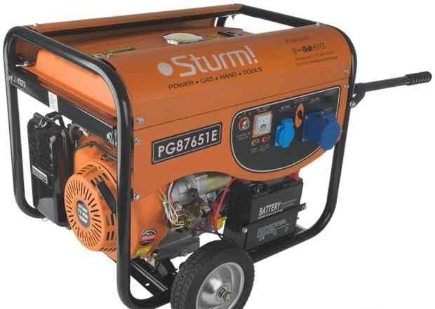 Продам генератор новый, Sturm PG87651E