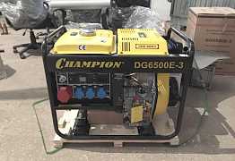 Новый дизельный генератор Champion dg6500e-3