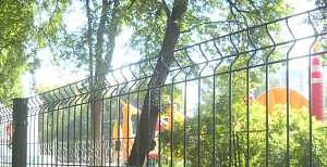 Металлический забор Fensys 36 м ограждения+ ворота
