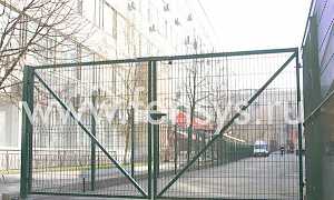 Металлический забор Fensys 36 м ограждения+ ворота
