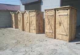 Туалеты дачные деревянные