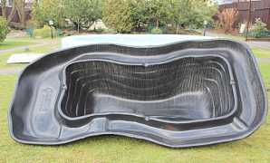 Пластиковый (пластмассовый) пруд бассейн для дачи