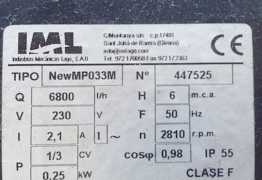 Самовсасывающий насос IML NEW MP 033M 5.5м3/ч