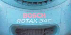 Газонокосилка электрическая bosch rotak 34c б/у