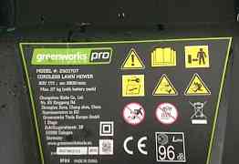 Аккумуляторная газонокосилка Greenworks Pro 80V