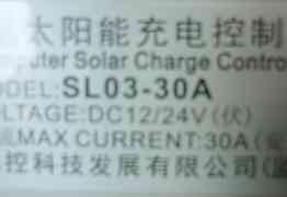 Контроллер для солнечных батарей на 30А